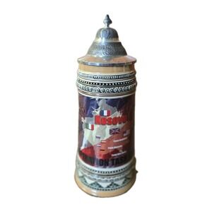 Limited Edition German Beer Stein: Kosovo Operation Task Force Falcon # 6/5000